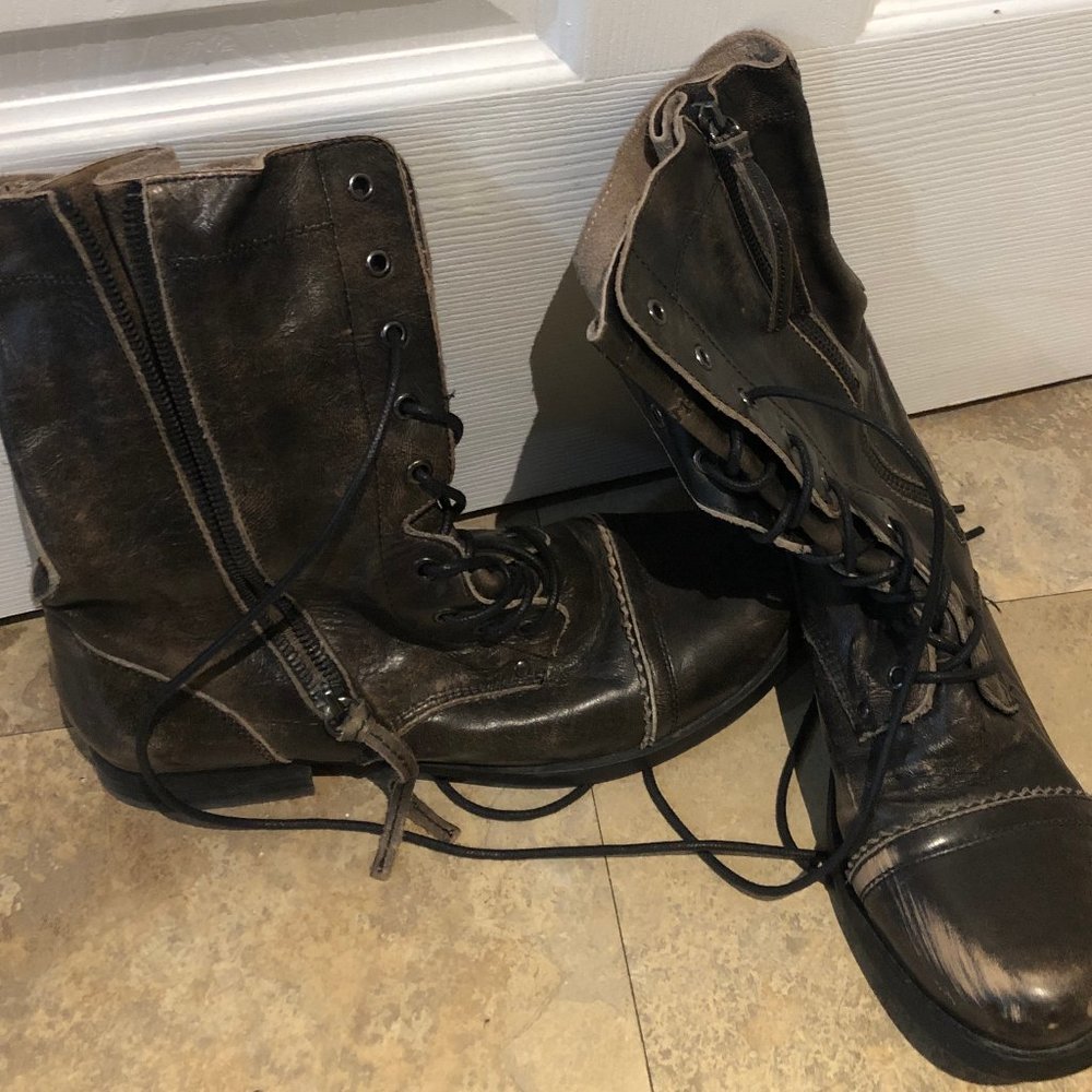 Aldo Combat Boots -9